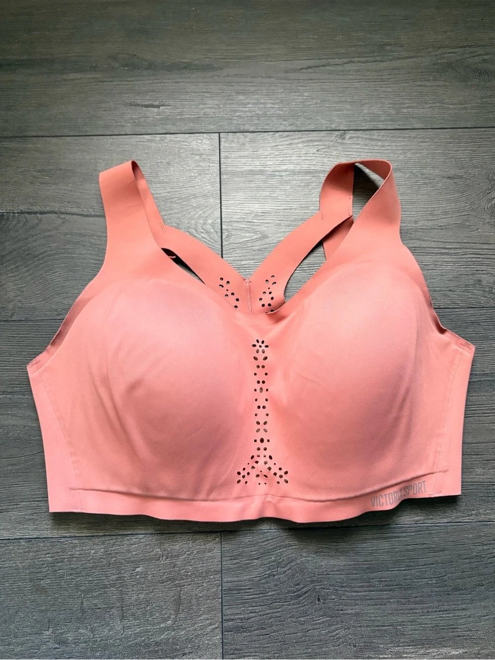 Victoria Sport Angel Max Sports Bra Pink Lined High Support Size 36DDD *READ